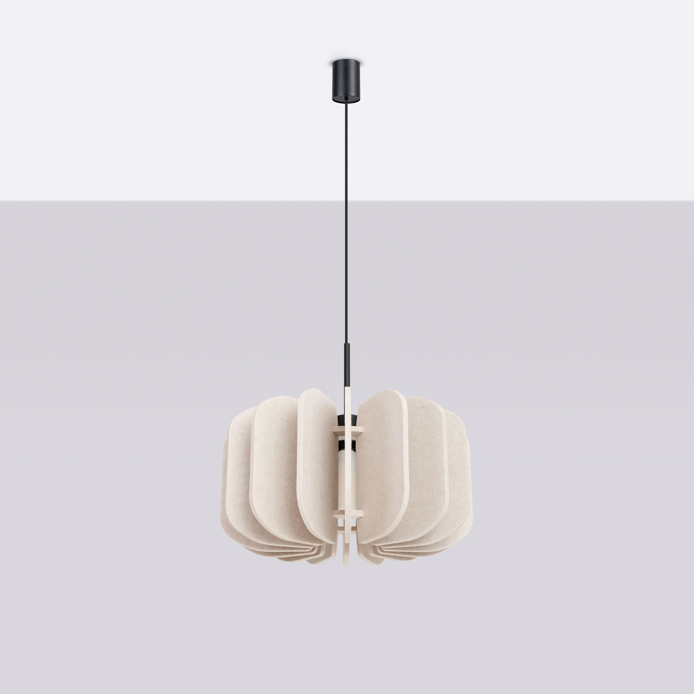 Hanglamp MULA 45 beige