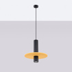 Hanglamp PELTA 1 zwart/geel