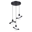 Hanglamp HYPERION 3P zwart