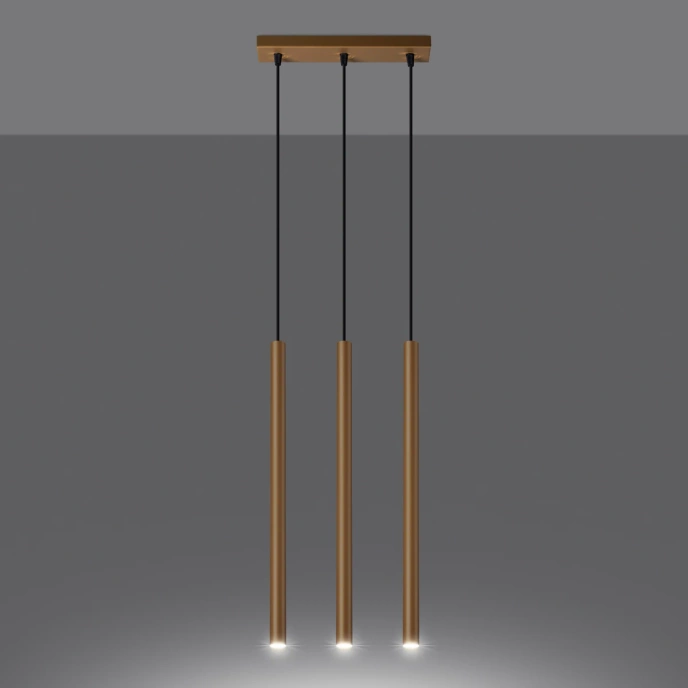 Hanglamp PASTELO 3L goud