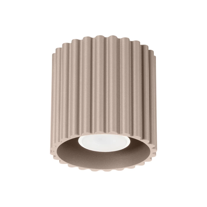 Plafondlamp AURA 1 taupe GU10