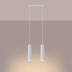 Hanglamp KARBON 2 wit