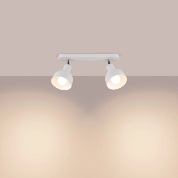 Plafondlamp ELBA 2 wit