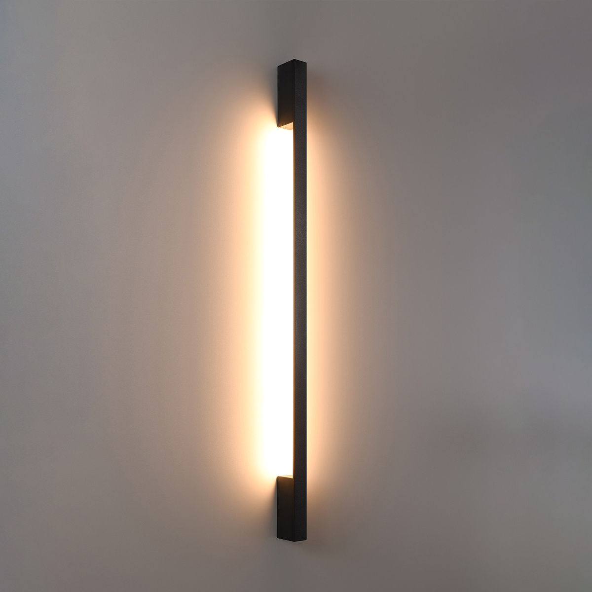 Wandlamp SAPPO M zwart 3000K