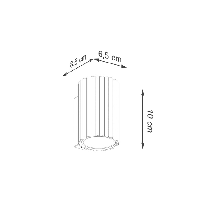 Plafondlamp KARBON 6L taupe