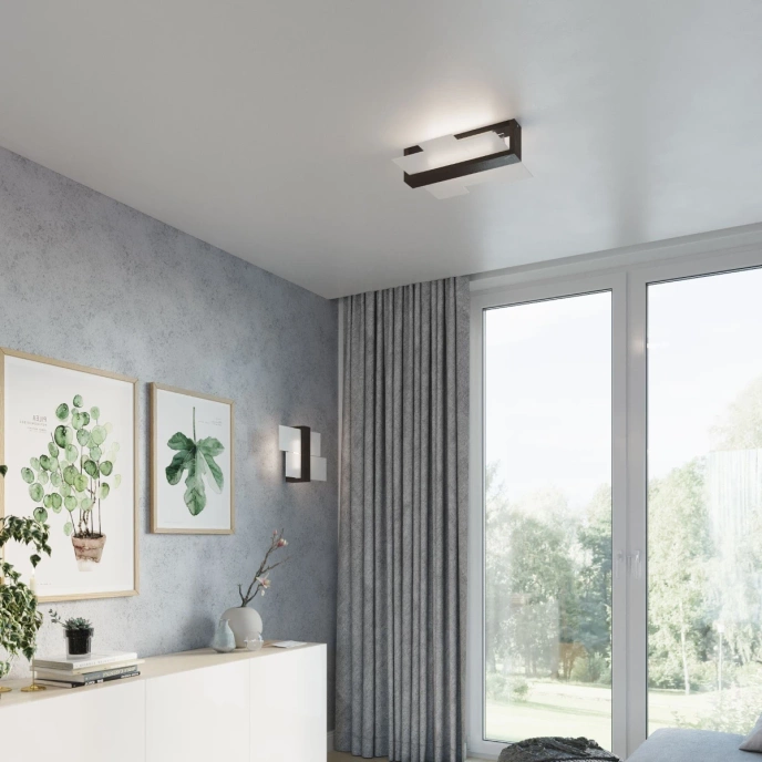 Plafondlamp FENIKS 2 wengé