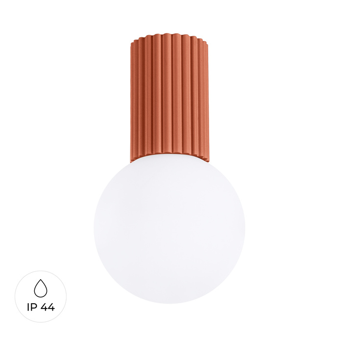 Plafondlamp HALO rode okra IP44