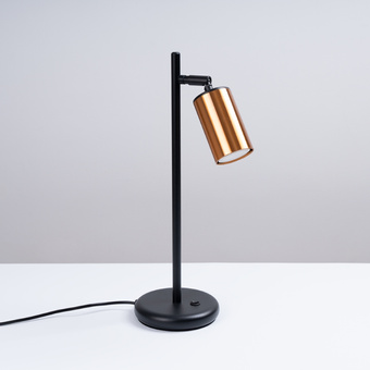 Tafellamp WINX zwart/cooper