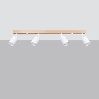 Plafondlamp VERDO 4 wit