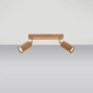 Plafondlamp ZEKE 2 eik