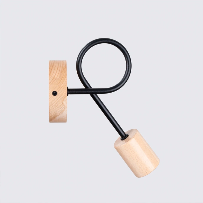 Wandlamp EMBER zwart