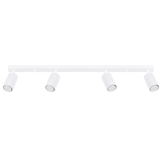 Plafondlamp KARBON 4L wit
