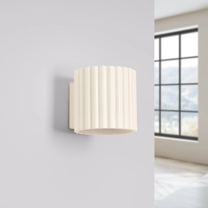 Wandlamp AURA beige G9
