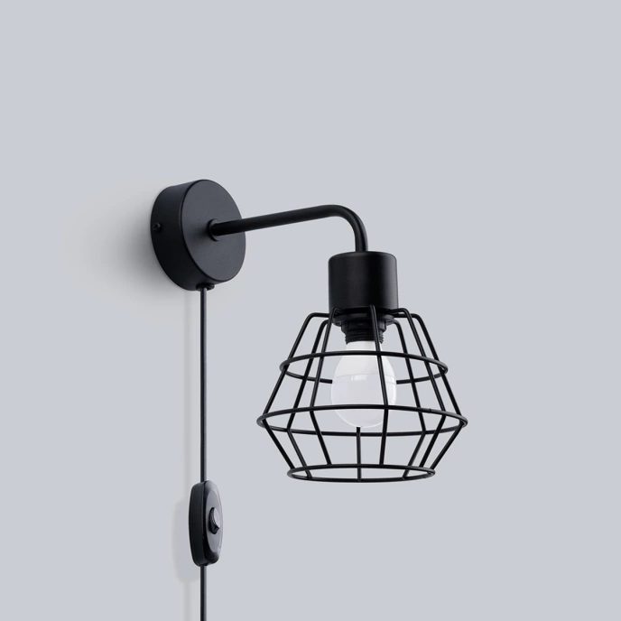 Wandlamp SUBA zwart