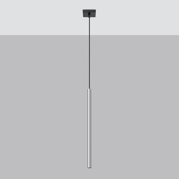 Hanglamp PASTELO 1 chroom