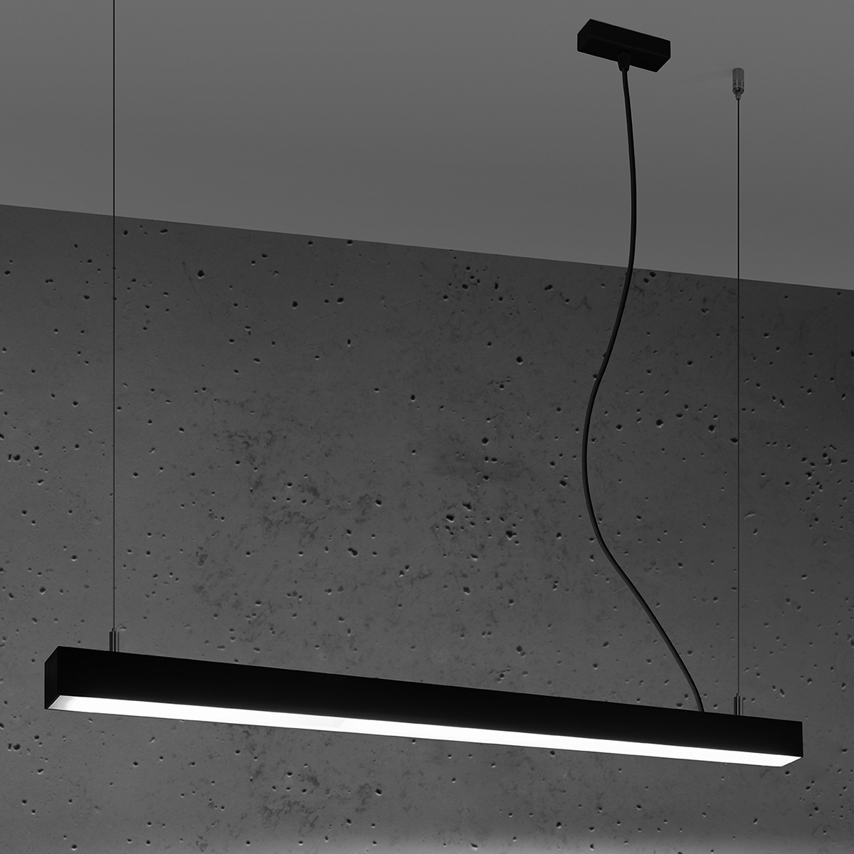 Hanglamp PINNE 90 zwart