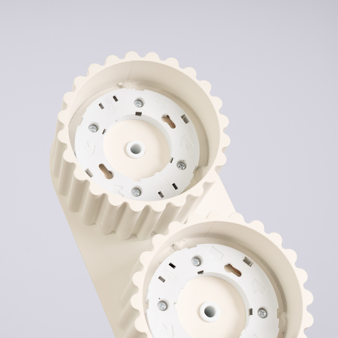 Plafondlamp AURA 2 beige Gx53