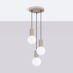 Hanglamp HALO 3P taupe