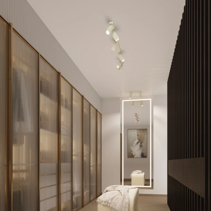 Plafondlamp KARBON 2 beige