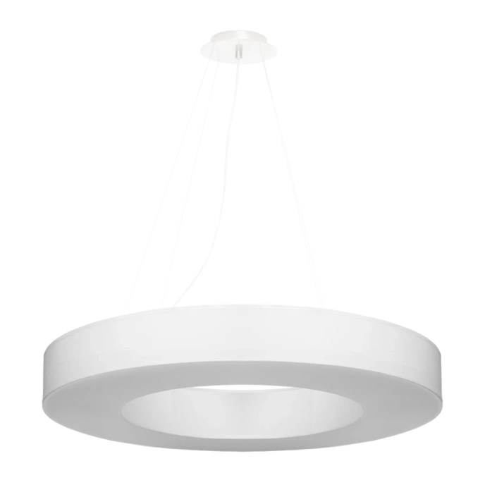 Kroonluchter SATURNO SLIM 70 wit