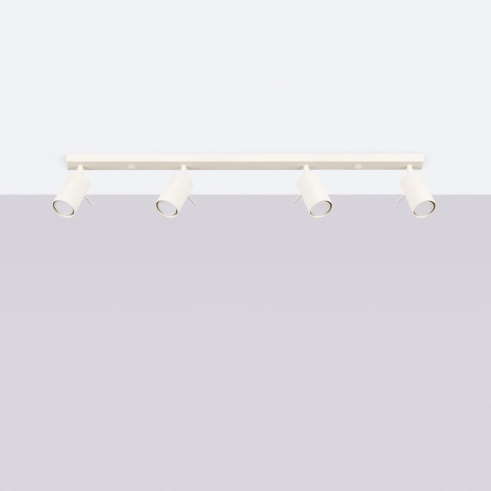 Plafondlamp RING 4L beige