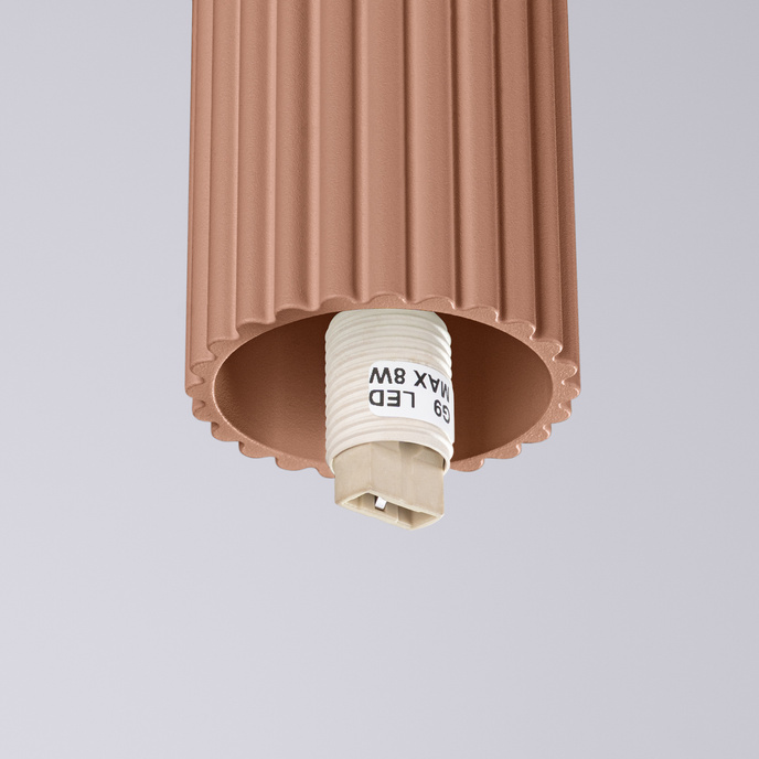 Plafondlamp HALO mokka IP44