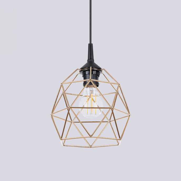 Hanglamp TRIOM 20 goud