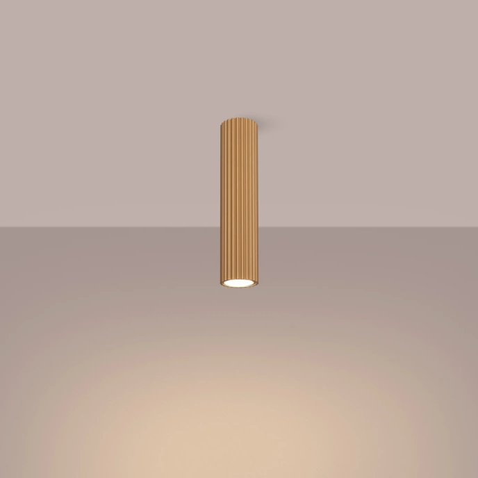 Plafondlamp KARBON 30 goud