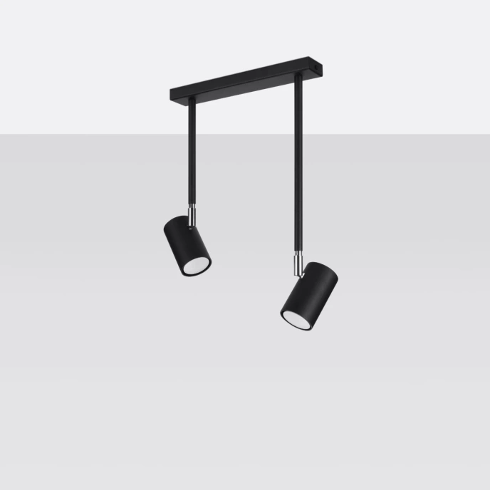 Plafondlamp NORANO 2 zwart