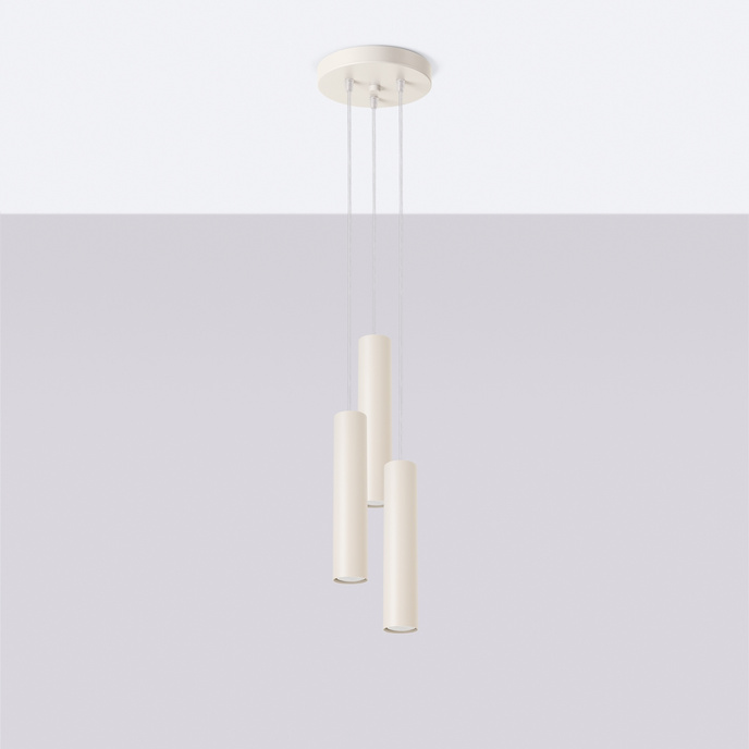Hanglamp LAGOS 3P beige