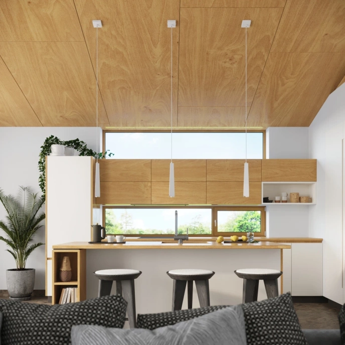 Hanglamp PRYSM 1 wit