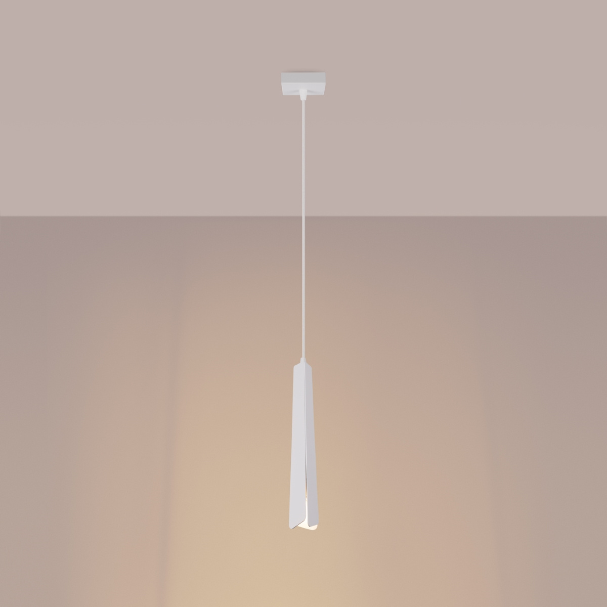 Hanglamp PRYSM 1 wit