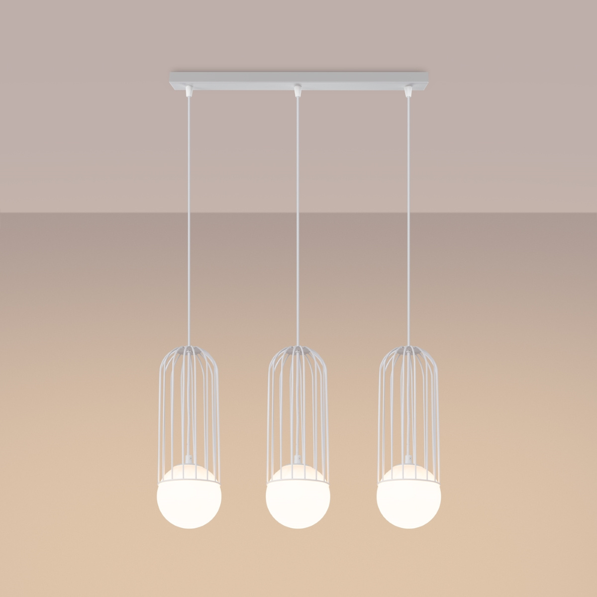 Hanglamp BRINA 3L wit