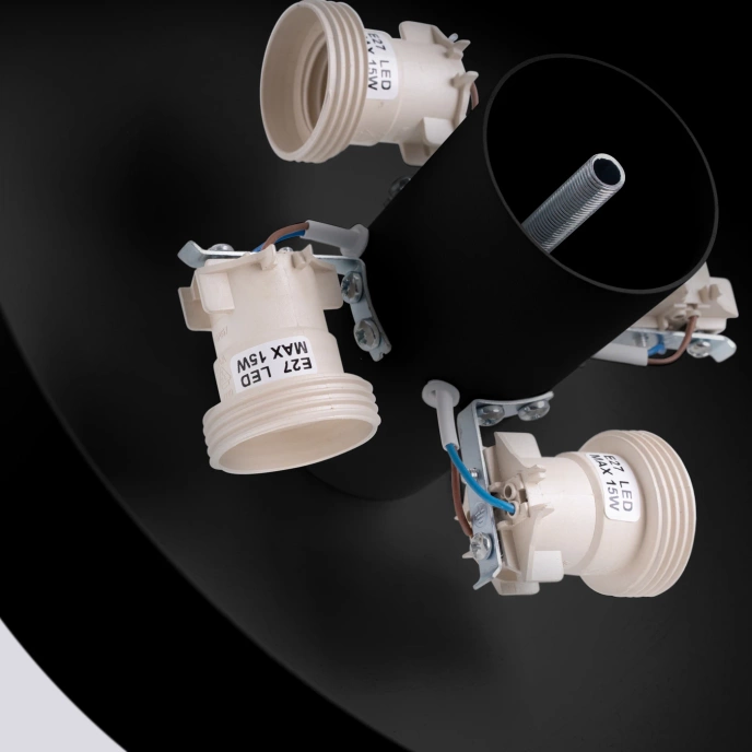 Plafondlamp OMIQ zwart