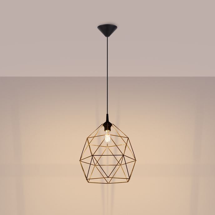 Hanglamp TRIOM 30 goud