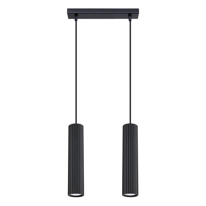 Hanglamp KARBON 2 zwart