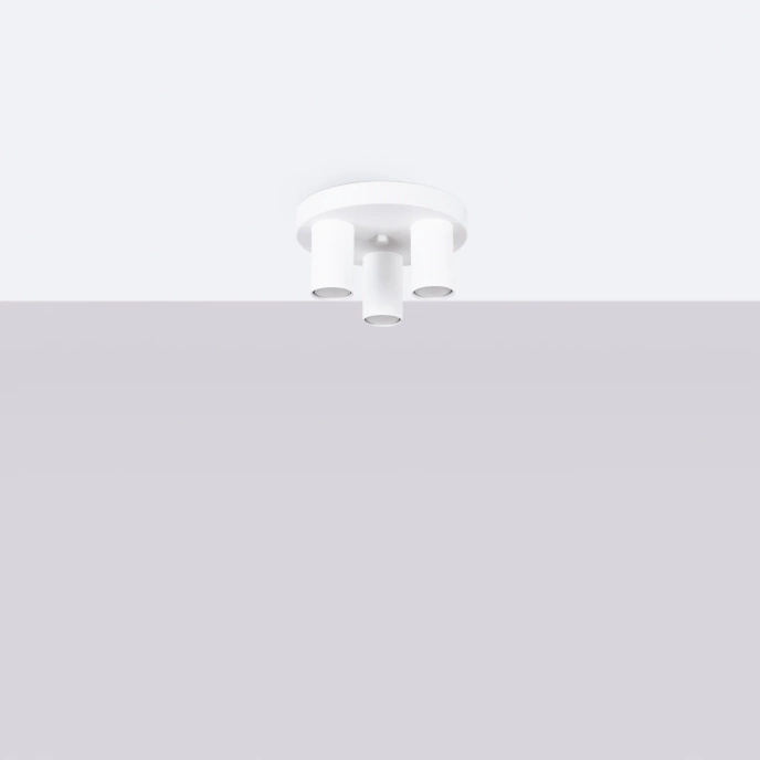 Plafondlamp LAGOS 3P wit