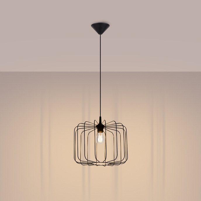 Hanglamp SKAAR zwart