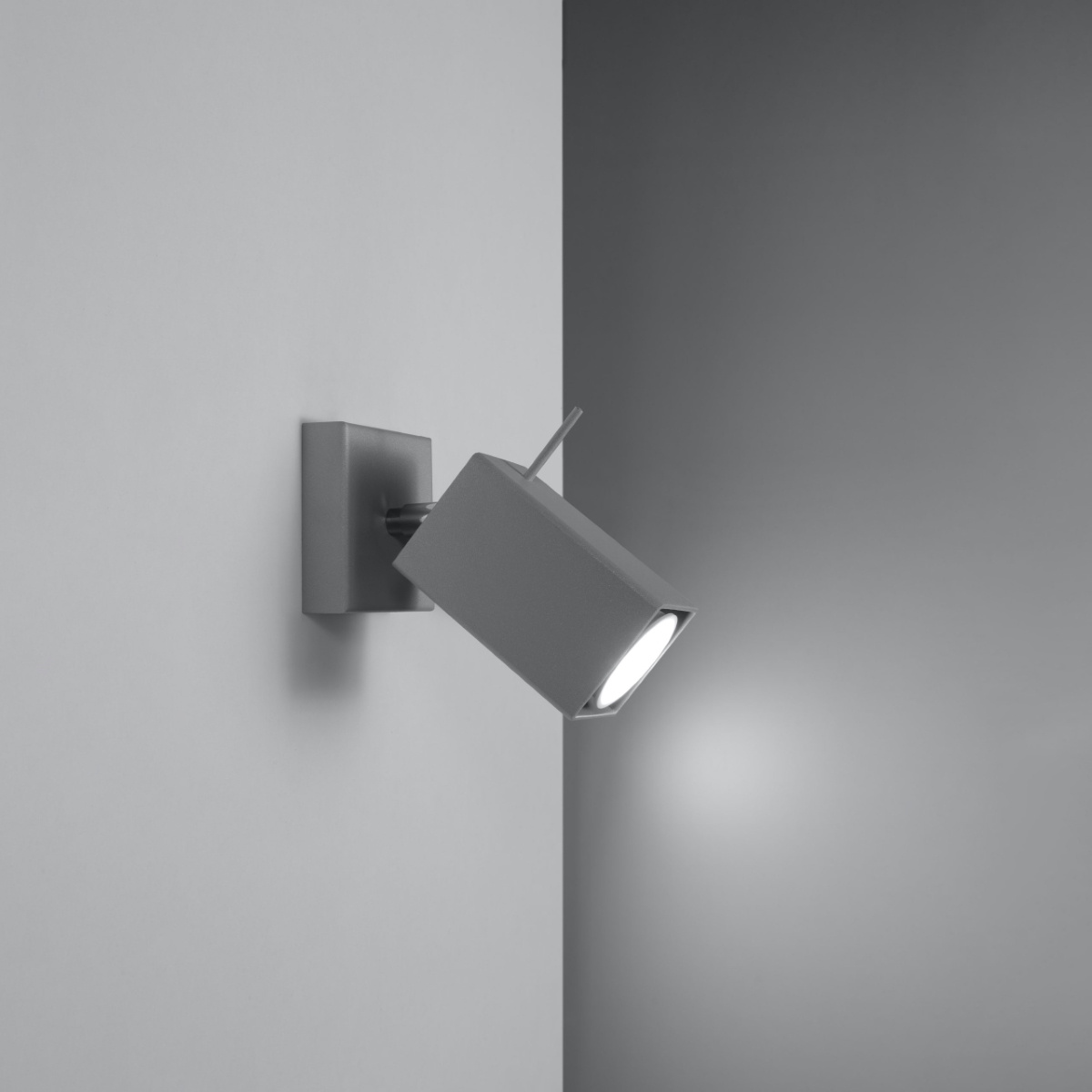 Wandlamp MERIDA 1 grijs