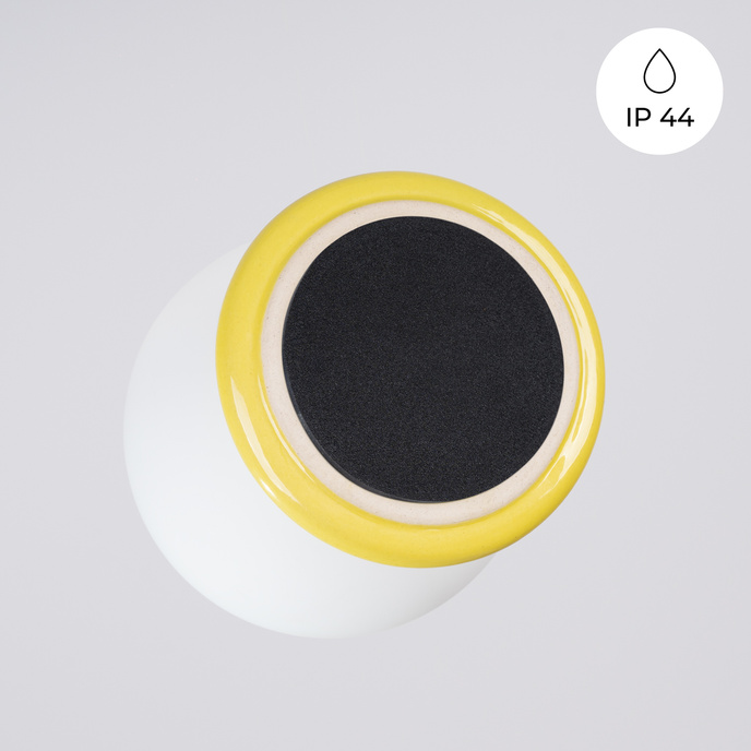 Wandlamp ZORI geel IP44