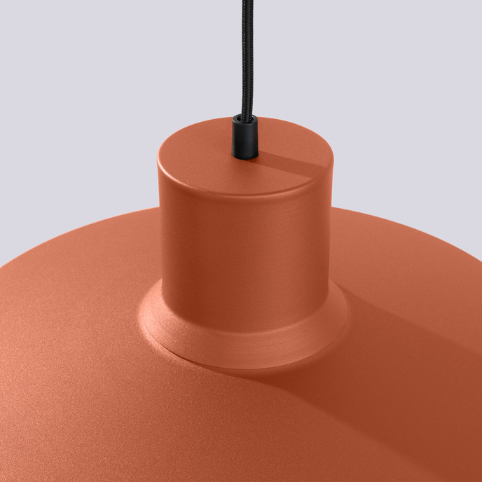 Hanglamp BILO rood oker