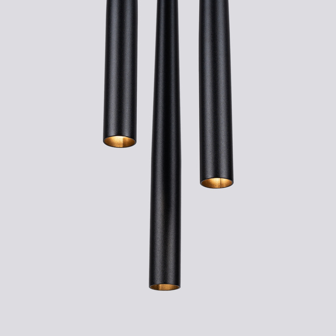 Staande lamp BLISS 3P zwart