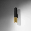 Wandlamp LOOPEZ zwart/goud