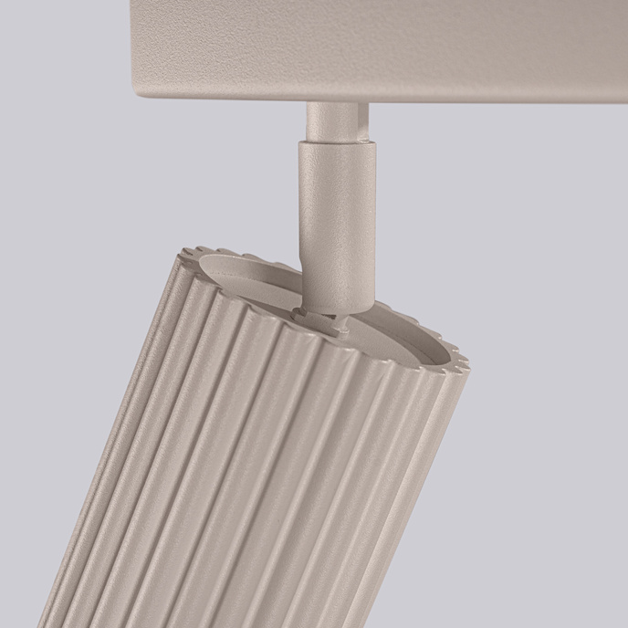 Wandlamp KARBON taupe