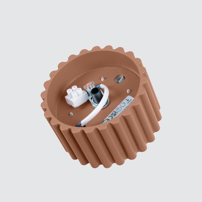 Plafondlamp AURA 1 mokka Gx53