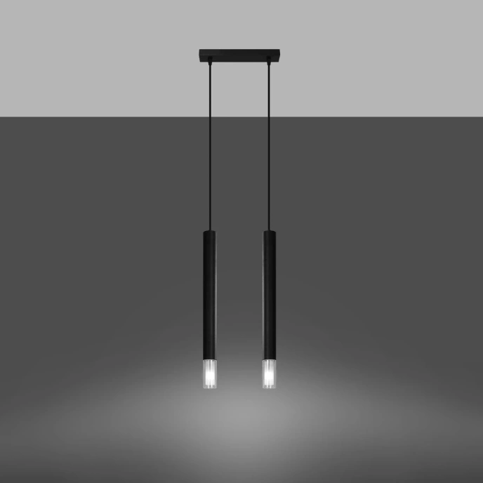 Hanglamp WEZYR 2 zwart