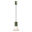 Hanglamp ESTRIA 1 beige/olijfgroen