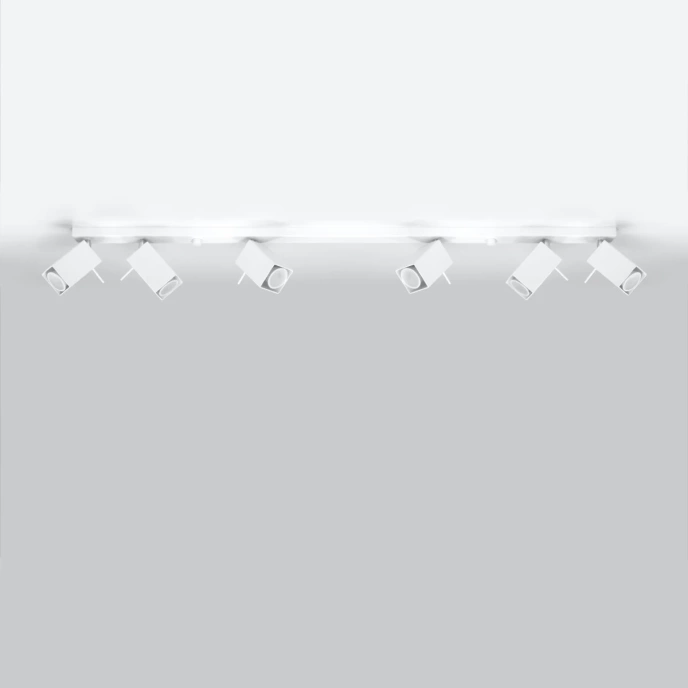 Plafondlamp MERIDA 6L wit