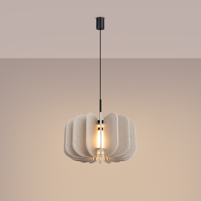 Hanglamp MULA 45 beige