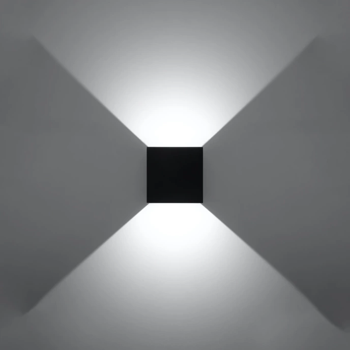 Wandlamp LUCA zwart LED IP54